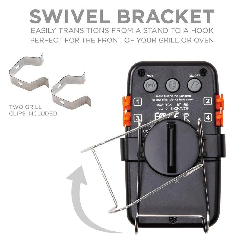 MAVERICK BT-600 iChef Bluetooth Digital Instant Read Cooking Kitchen Grilling