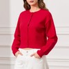 Womens Y2K Cardigan Sweaters Long Sleeve Open Front Button Down