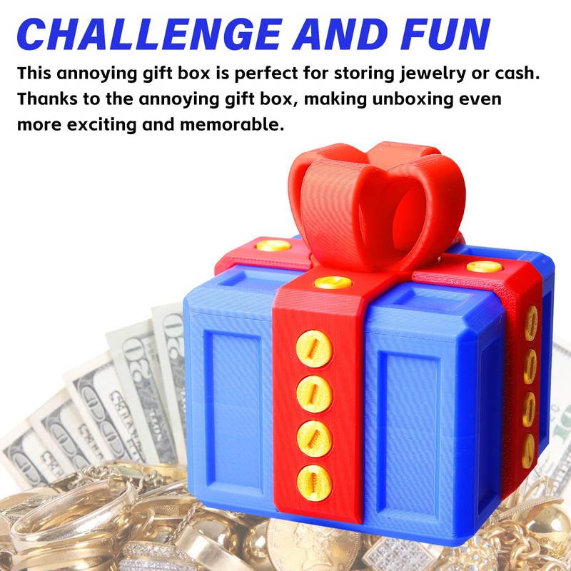 Annoying Gift Box, Really Annoying Gift Box, 3D Print Joke