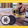 2 Pack 5 Inch Sander Pad Replacement, Metal Sander Backing
