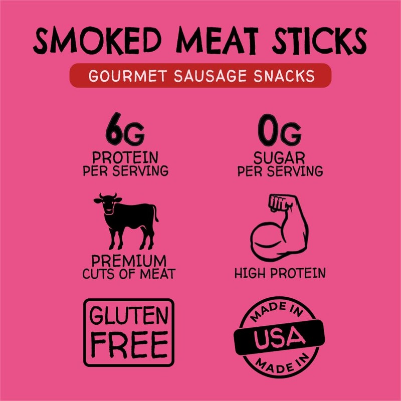 Long John Snacks Hot Smokies – Pork & Beef Smoked