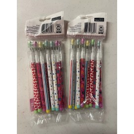 CELEBRATE! VALENTINE’S DAY PARTY FAVORS PUSH PENCILS 12 PIECES LOT OF 2 NEW
