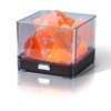 HISUNY Himalayan Rock Salt Lamp, Natural Crystal Salt Light, Mini