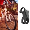 Bike Stem Aluminium Alloy Black Mountain Bike Handlebar Riser Negative