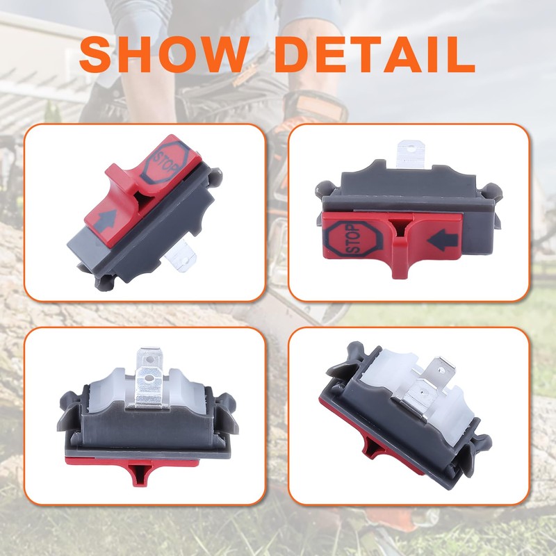 Mtanlo 10X ON-OFF IGNITION KILL SWITCH For Husqvarna Chainsaw 362