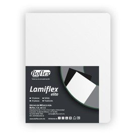 Boflex Lamiflex Elite Pastas Plásticas Para Engargolar Tamaño Carta (Cristal)