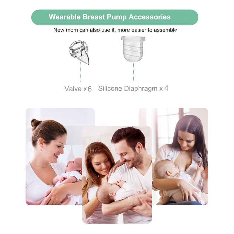 PDFans - 10 piezas de diafragma de silicona compatible con