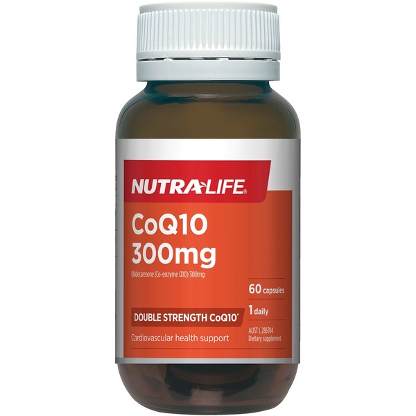 Nutra-Life Nutralife CoQ10 300mg Capsules 60