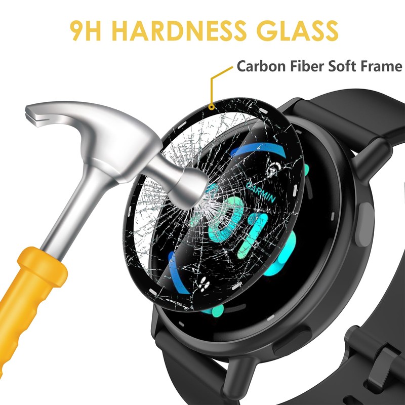 WD&CD 6 Pack Screen Protector Compatible with Garmin Vivoactive 5,