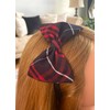 ClassExceed School Headband, Plaid bow headband, back to school, available