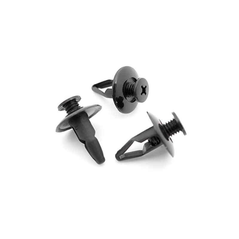 VVO Fasteners- Black Plastic Underbody Shields & Insulation Panel Fastener