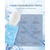 FUMMI 300 Pack Body Wipes – Large Individually packaged Bath