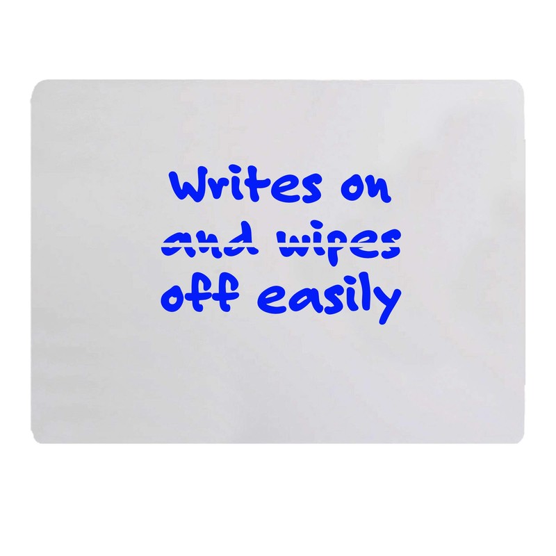 Flipside Dry Erase Board, Two-Sided, 5" x 7"