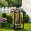 SPACECARE Garden Tool Organizer with Feet Up to 35 Long-Handled