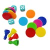 400pcs Learning Counters Chips Round Colorful 3cm Diameter Smooth Multifunctional