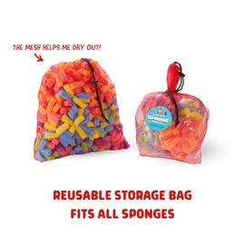 Chuckle & Roar - Bolas de esponja - Diversión familiar al aire última intervensión - Bolas de agua de espuma reutilizables - Ideal para niños en edad preescolar - Salpicaduras de verano - Multicolor -