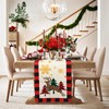 Christmas Table Runner, 33 cm x 180 cm, Linen Indoor