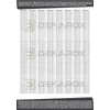 DEKAROX Hettich Door Hinge Set Top and Bottom for Whirlpool