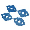 4PCS R Corner Templates Round Angle Radius Jig Routing Template