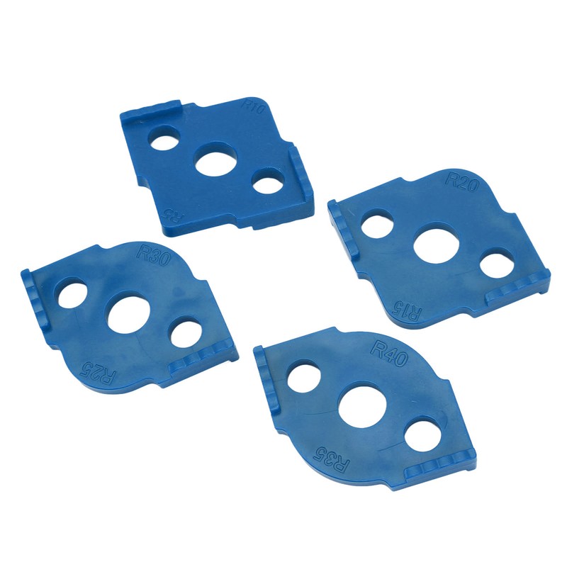 4PCS R Corner Templates Round Angle Radius Jig Routing Template