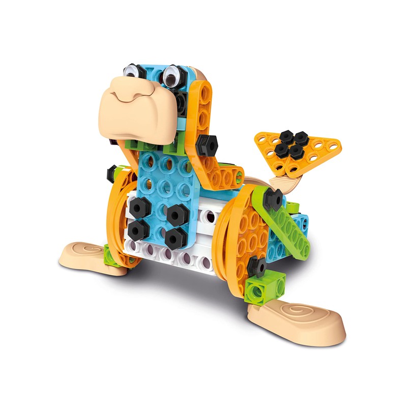 Clementoni Mechanics Junior Science Fun Educational Blocks, Multi-Colour, Age 6+