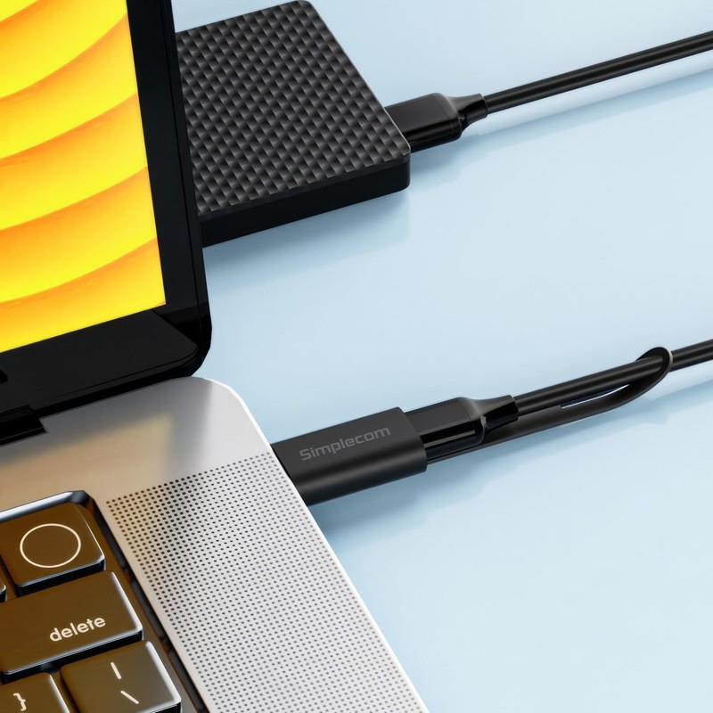 Simplecom CA132 USB-A Male to USB-C Female Adapter USB 3.2