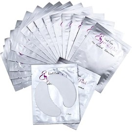Under Eye Gel Pads 50 Pairs Set, DIY False Eyelash Lash Extension Makeup Eye Gel Patches