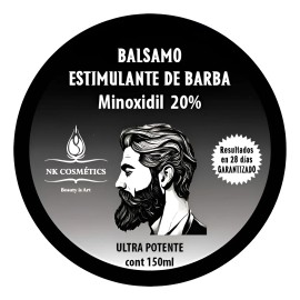 Bálsamo Ultra Potente Para Crecimiento De Barba Fina