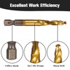 Girls'Love Talk 6PCS Thread Tap Drill Bit Set Hand Tap