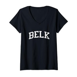 Belk AL Vintage Athletic Sports JS02 V-Neck T-Shirt