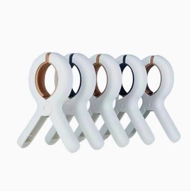 Windproof Heavy-Duty Plastic Drying Clips for Socks & Quilts Random Color Clip 100ea