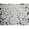 300 Pcs Acrylic Beads Pearl White 8mm Jewelry Making Huey