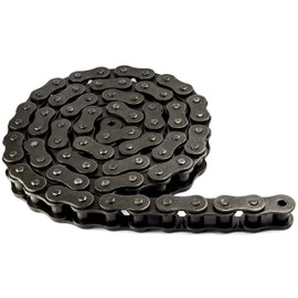 Jeremywell 80 Roller Chain 10 Feet with 1 Connecting Links