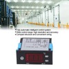Temperature Controller Cooling Heating Multifunctional Thermostat with Dual Sensor AC220V