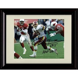 Darrell Green - Washington Football Club Autograph Replica Print - HOF Year - Framed 8x10