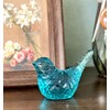 JWT Astyle Aqua Blue Bird Figurines Living Home Decor Accent,Decorative