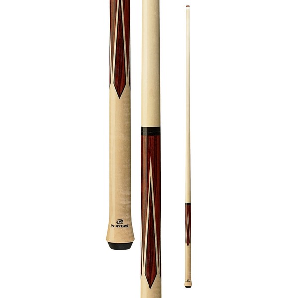 Players Exotics E-JC Birds-Eye Maple and Rengas Jump Pool Cue