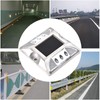 LED Solar Power Ground Marker Lights Outdoor Driveway Road Stud