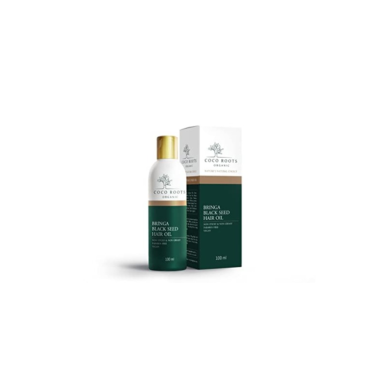  Bringa Black Seed hair Oil made with Organic Coconut