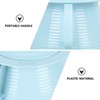 Portable Chamber Pot with Lid Plastic Urine Pots Night Potty