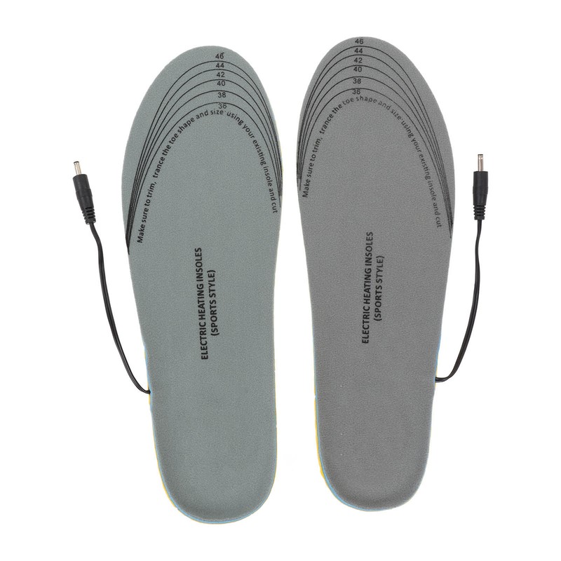 Heated Insoles USB Rechargeable Eletric Foot Warmer for Outdoor Hunting