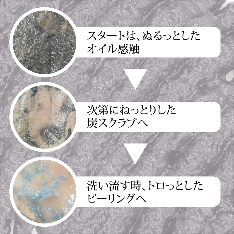 Naissance Anthony Darkening Charcoal & Oil Scrub Peeling (80g)