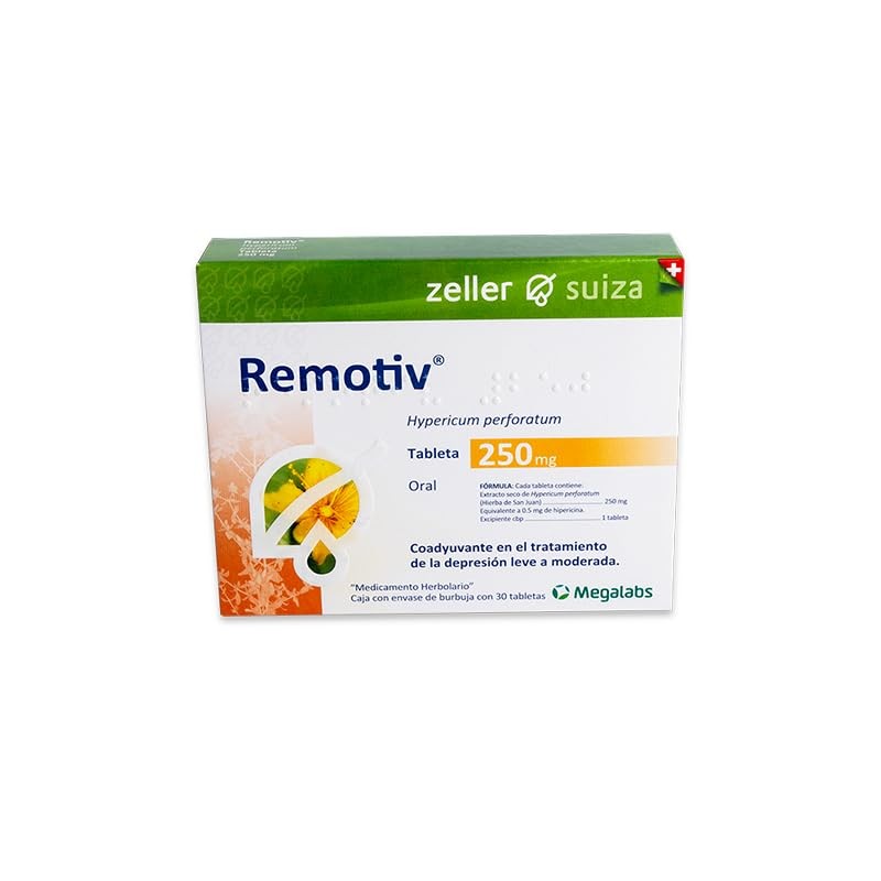 Remotiv Tabletas | Tratamiento de Depresión Leve y Moderada |