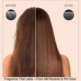 10PCS Premium Hair Oil Serum Sachets - 1.5ml Single-Use Capsules for Frizz Control, Heat Protectant & Smoothing - Travel-Size, All Hair Types - Scented Hair Oil, Seductive Berry Fragrance