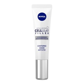 NIVEA Cellular Expert Filler Eye & Lip Contour Anti-Ageing 15 ml, Firming Cream, Anti-Wrinkle and Filler with Hyaluronic Acid and Pure Folic Acid