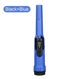 IP68 Waterproof Handheld Metal Detector  | 360° Precision Scan with LED Light & 3 Alert Modes | Find Coins & Treasure on Beach or Underwater – Fun Tool for Adults & Kids! - Color: blue-black