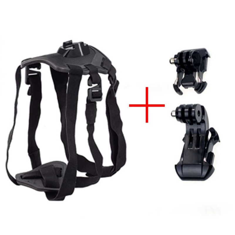 Weiara Dog Harness for Gopro, Soft and Adjustable Dog Harness