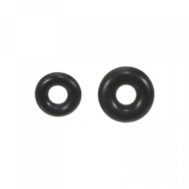 sourcing map Nitrile Rubber O-Rings 5mm 6mm OD 2mm ID 1.5mm 2mm Thick Seal Gasket, Black 300in1 Set