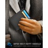 Slim Wallet with Money Clip RFID Blocking Minimalist Bifold Wallet