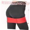 BESPORTBLE XL Red Squat Resistance Band Non Slip Hip Tension